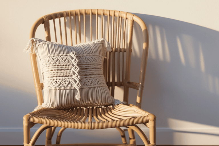 יצירת פרטי נוי לבית - חוטי מקרמה